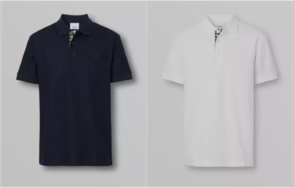 Các bạn có thể thoải mái order mẫu áo polo Burberry nam yêu thích ở ssense.com nhé (Nguồn: Burberry)