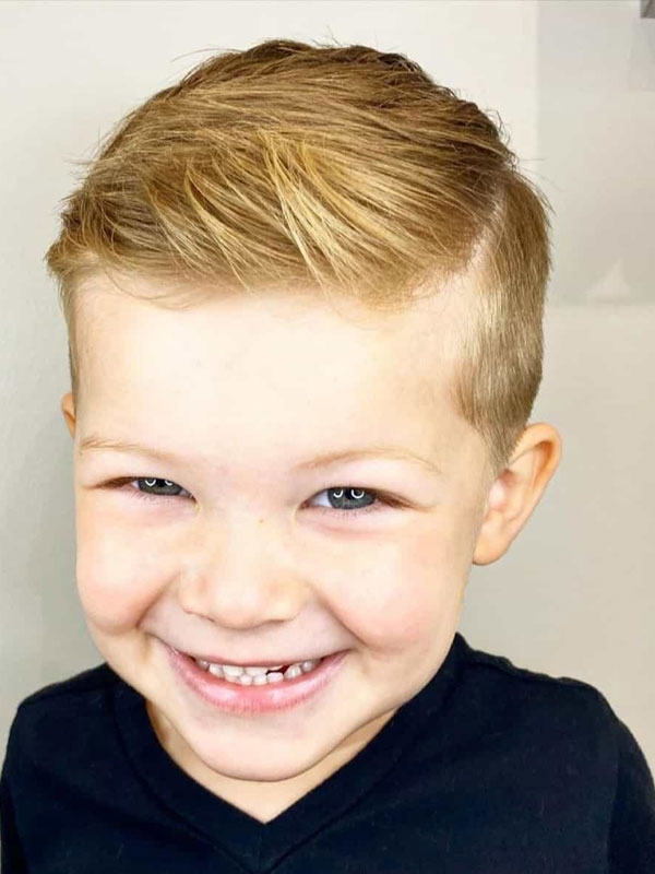 Đừng quên chọn kiểu tóc cho bé trai 4 tuổi phù hợp với gương mặt