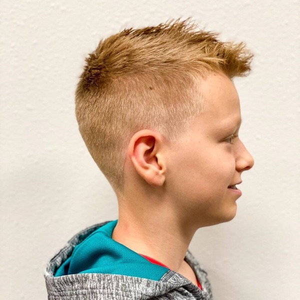 Kiểu tóc Faux Hawk cho bé trai (Nguồn: Internet)v
