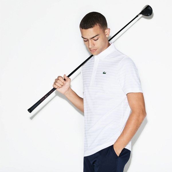 Lacoste sản xuất áo polo cho môn thể thao golfu