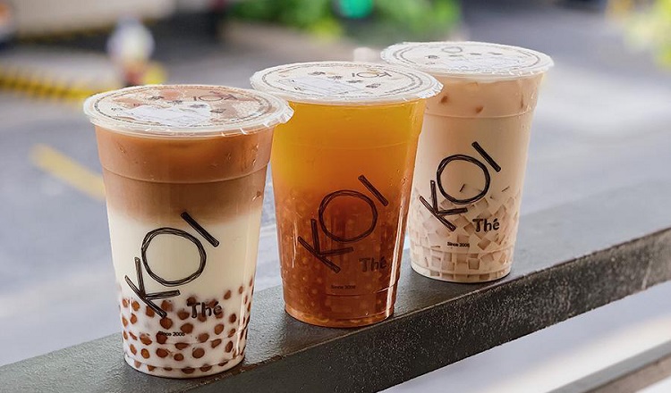 Koi Thé thuộc top 6 những hãng trà sữa nổi tiếng nhất tại quê nhà (Nguồn: Zalopay)