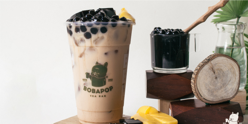 Trà sữa BoBaPoP là một trong những thương hiệu trà sữa nổi tiếng (Nguồn: Momo) 