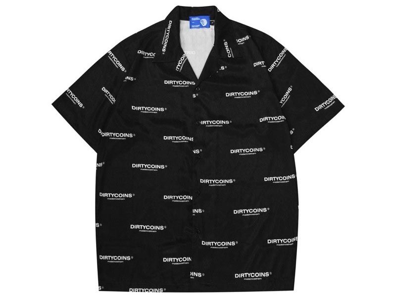 Áo Sơ Mi Shirt Logo Pattern từ local brand Dirty Coins