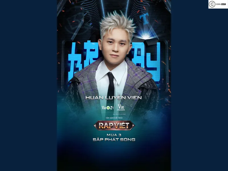 B Ray chính thức xác nhận vị trí HLV ở Rap Việt mùa 3