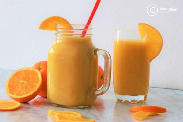 Smoothie can cung cấp vitamin C giúp cơ thể tràn đầy năng lượng