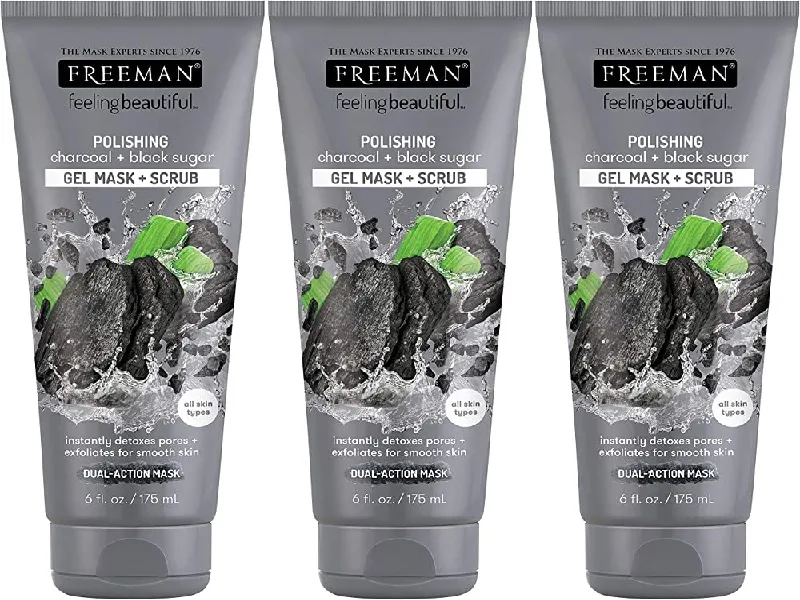 Freeman Charcoal & Black Sugar Polishing Mask