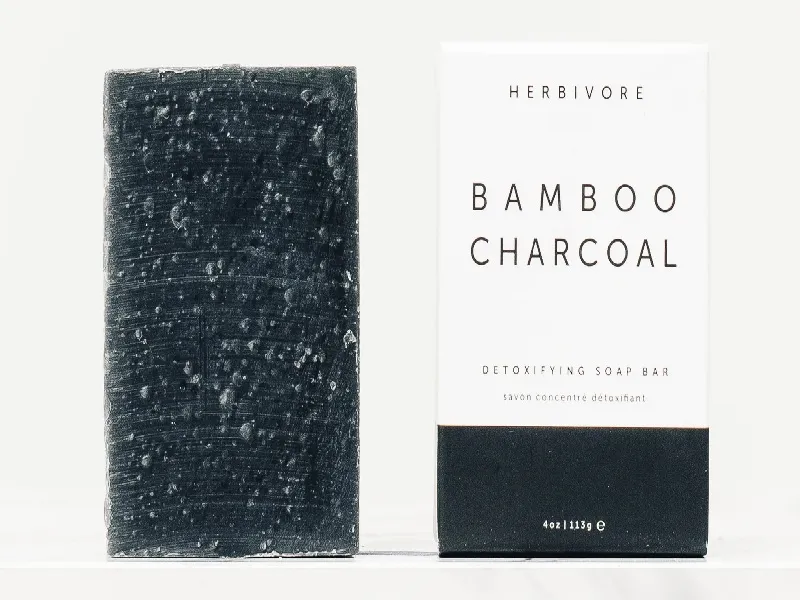 Herbivore Bamboo Charcoal Detoxifying Soap Bar