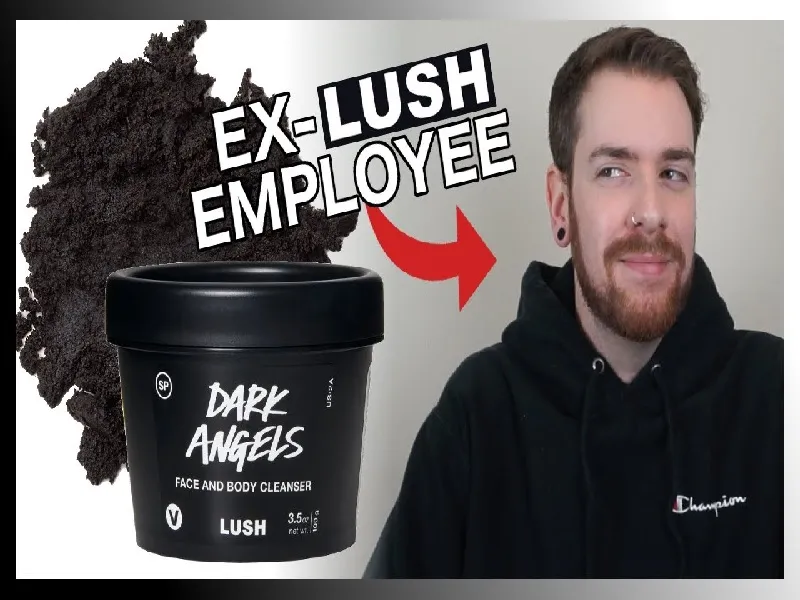 Lush Dark Angels Facial Cleanser