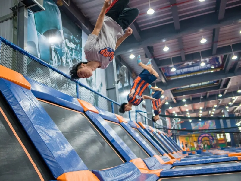 Khu vui chơi bạt nhún Jump Arena - địa điểm vui chơi được yêu thích