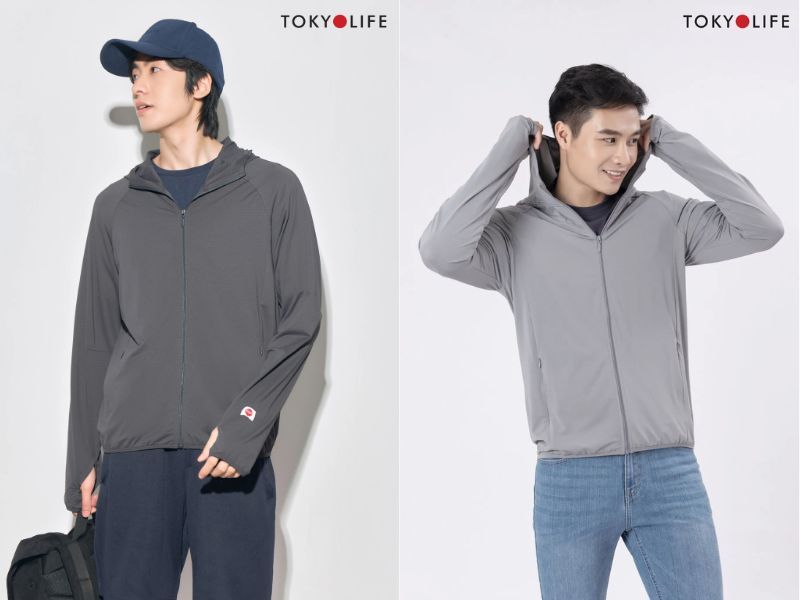 Áo chống nắng Tokyolife giúp bạn bảo vệ làn da và ngăn chặn đến 98% tia cực tím