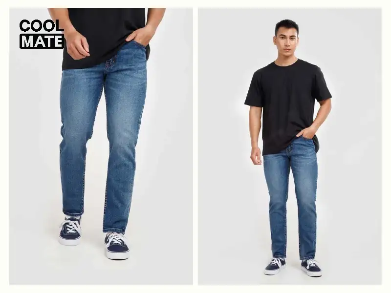 Quần Jeans giả Kaki cũng là một sự lựa chọn không tồi 