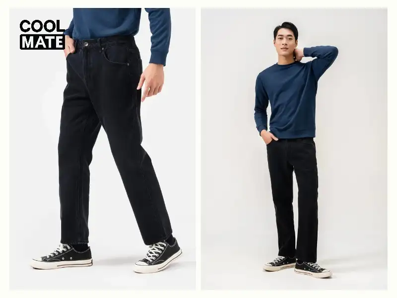 Màu quần Jeans đen không thể thiếu trong tủ đồ của bạn