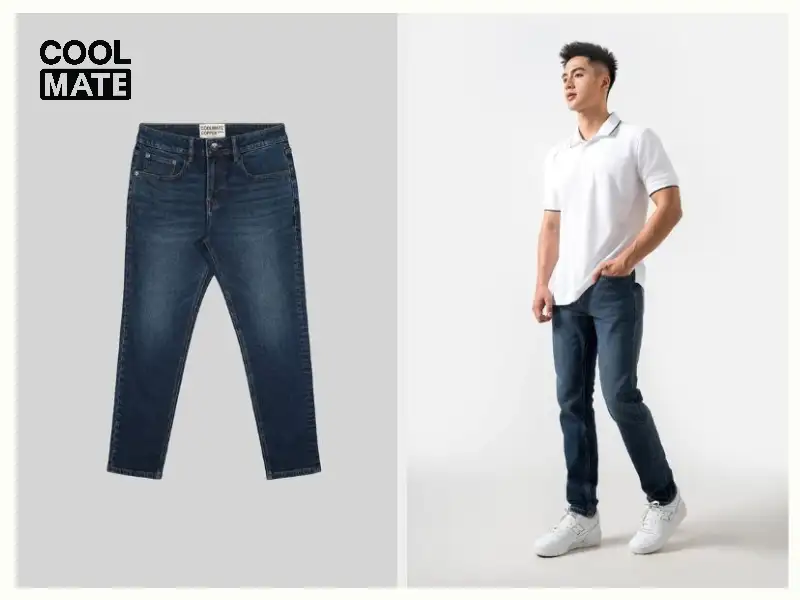 Màu Jeans xanh từ nhạt tới đậm phù hợp cho mọi hoàn cảnh