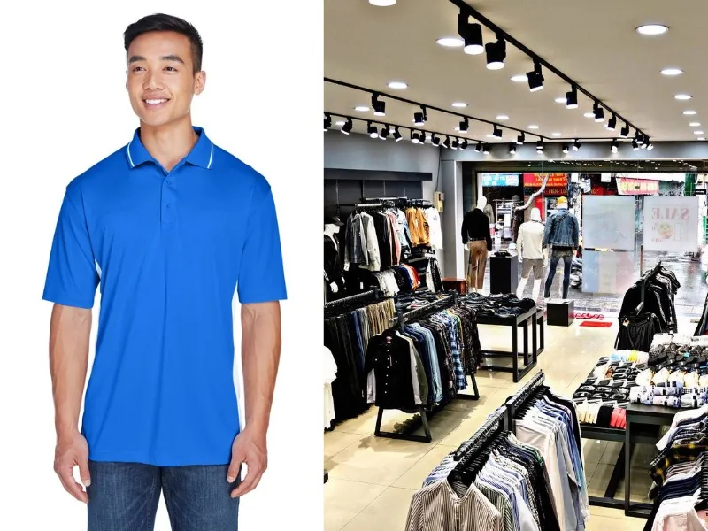 D.CLOTHES store chuyên kinh doanh các mẫu áo sơ mi, quần kaki sang trọng, tinh tế cho các quý ông tuổi trung niên