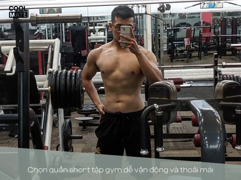 Quần tập thoải mái tại phòng gym