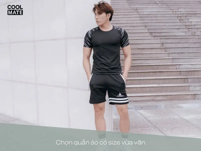 Quần áo tập gym vừa vặn