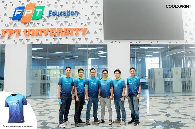 Đồng phục dự án Care&Share FPT University