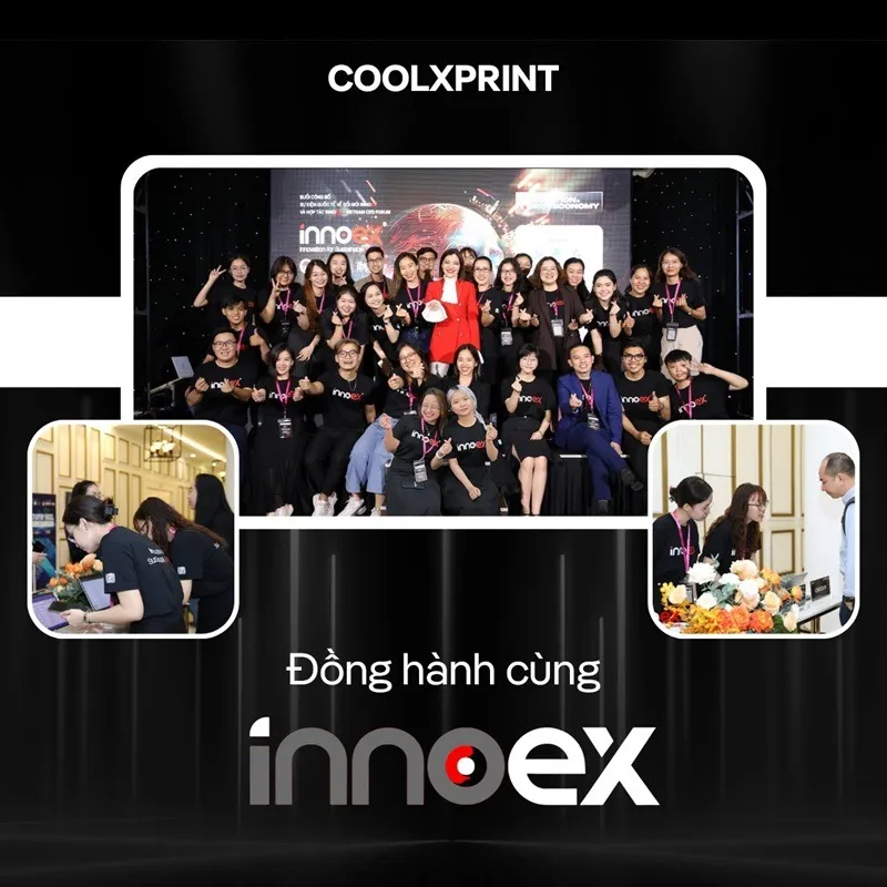 Đồng phục chương trình khởi nghiệp Startup Wheel - InnoEx