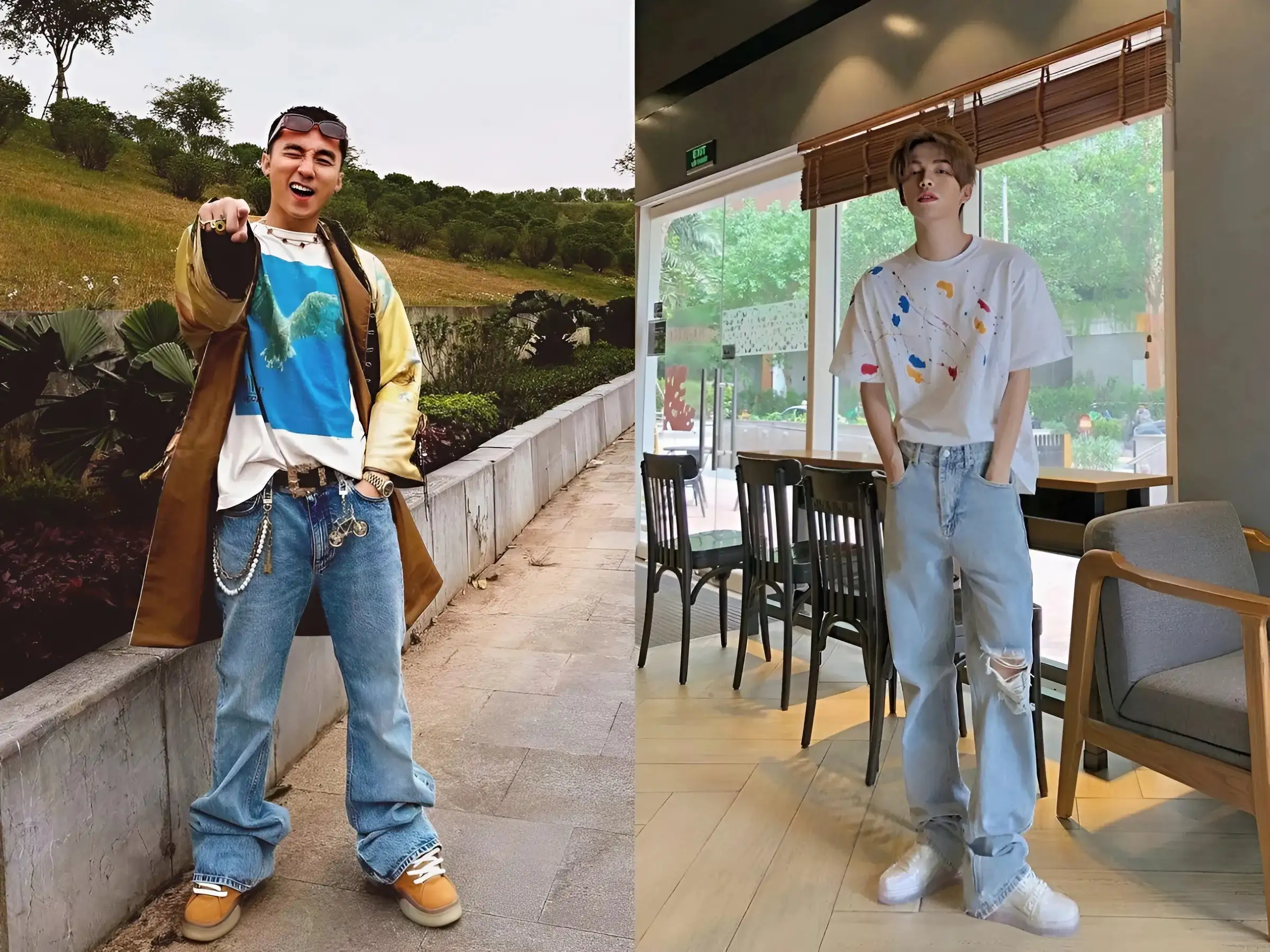 Combo Đi Đâu Cũng Được - Áo Thun + Quần Jeans/Jogger + Giày Thể Thao