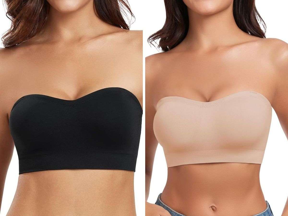 Bra không dây là áo lót chỉ có đai lưng và cúp ngực, lý tưởng khi diện cùng các trang phục hở vai
