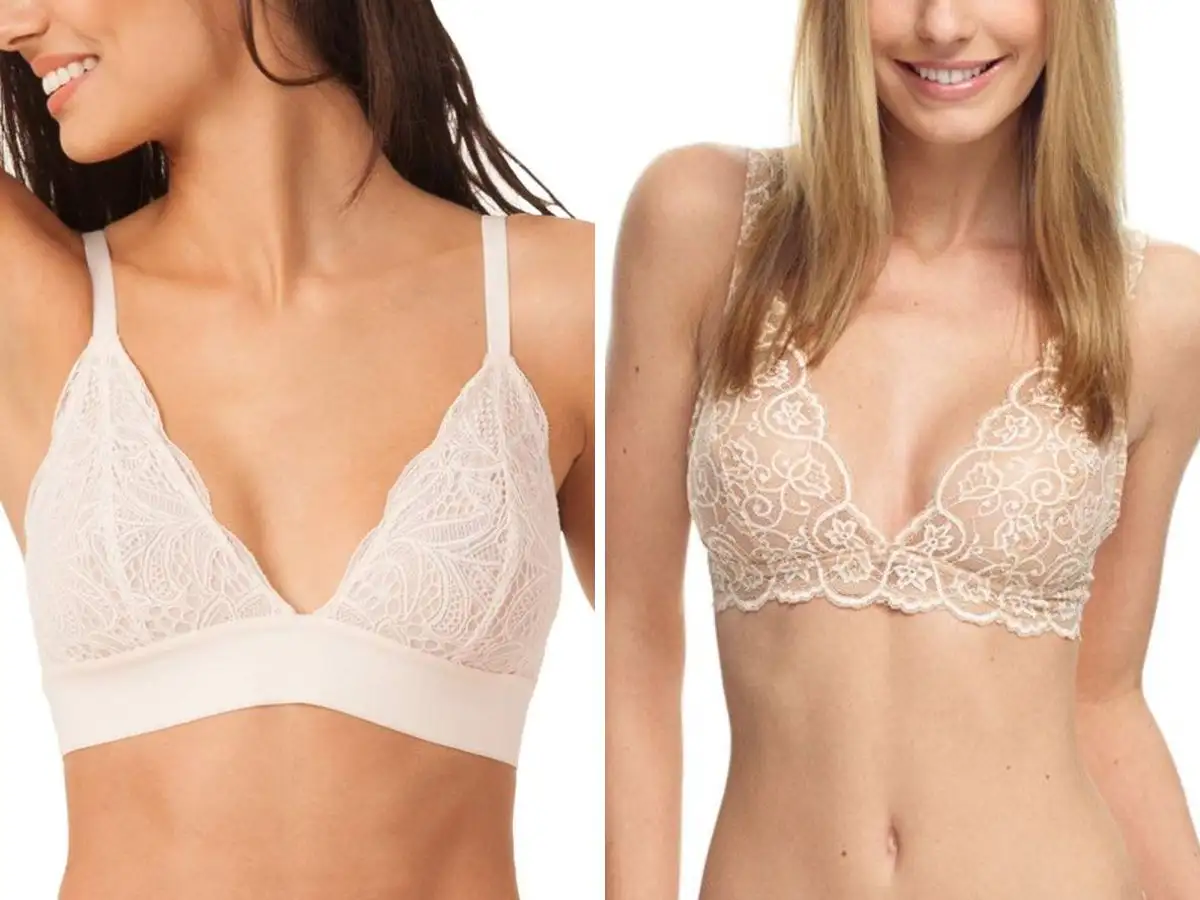 Bralette, loại áo ngực không gọng nhẹ nhàng, là lựa chọn thời trang để tạo điểm nhấn thu hút