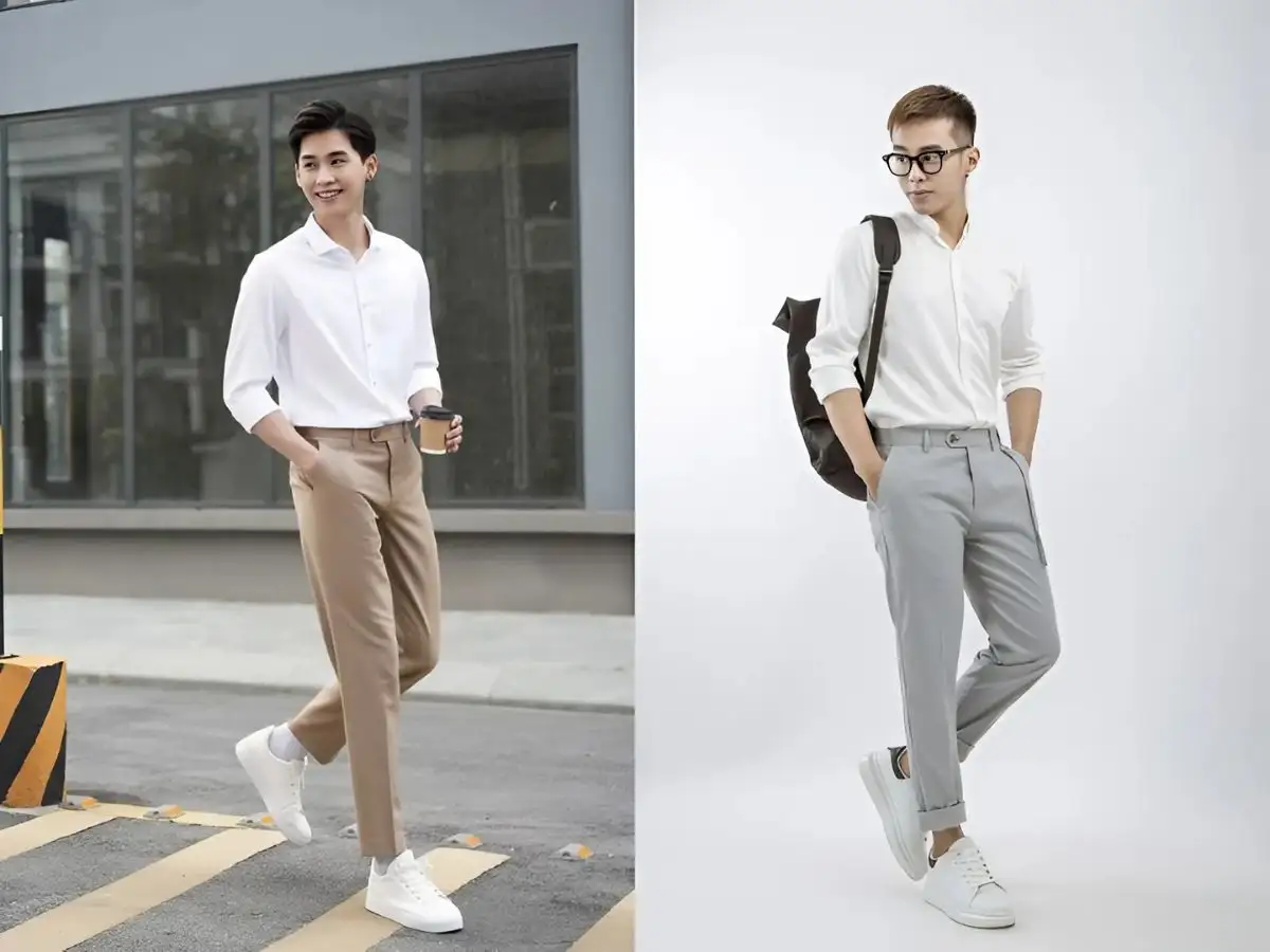 Sneaker trắng từ lâu đã trở thành biểu tượng thời trang linh hoạt