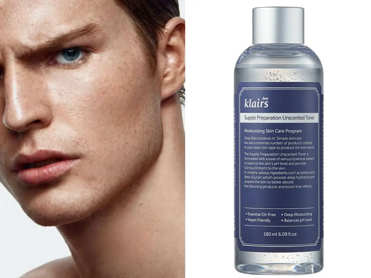 Toner phù hợp cho nam giới da khô