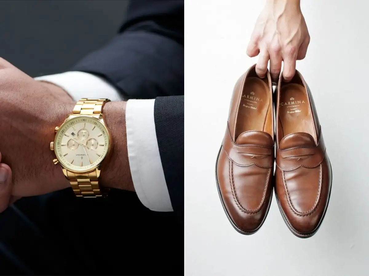 Khi mặc đồ đỏ đô, phụ kiện màu trung tính hoặc gold là lựa chọn phù hợp