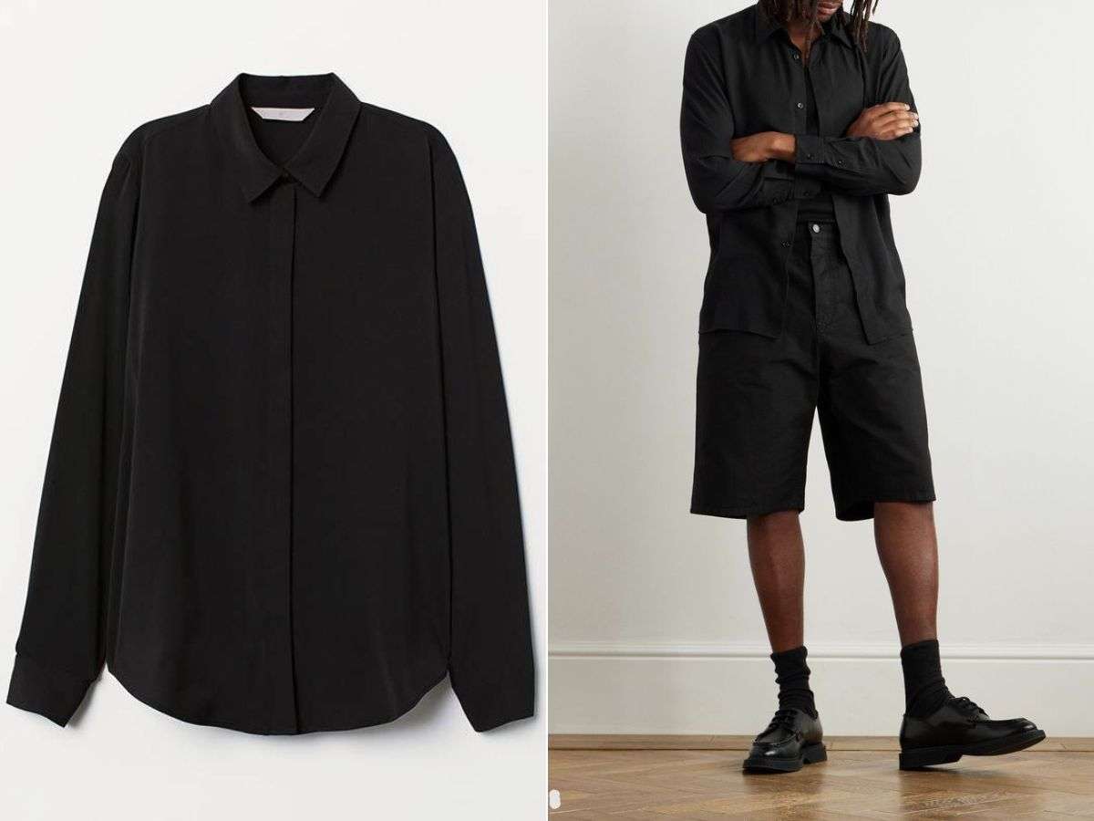 Iteam màu đen thiếu yếu cho phong cách all black nam