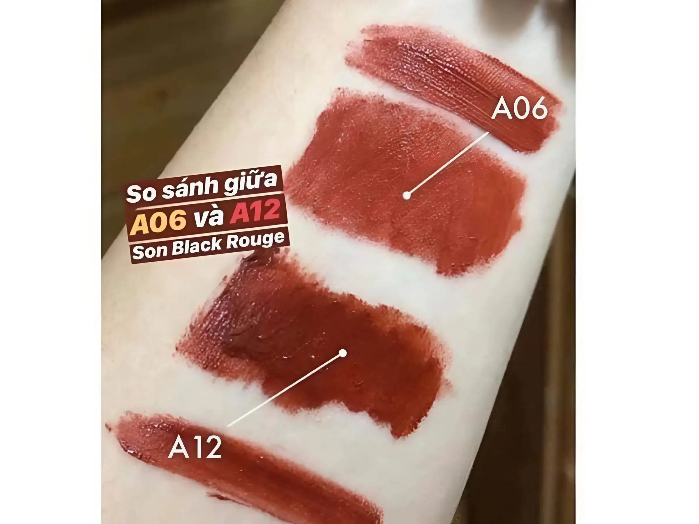 Những màu son best-seller huyền thoại, không bao giờ lỗi mốt: A06 & A12 