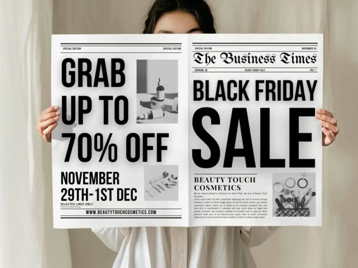 Các sự kiện sale như Black Friday là dịp để bạn mua sản phẩm của local brand nước ngoài với giá ưu đãi
