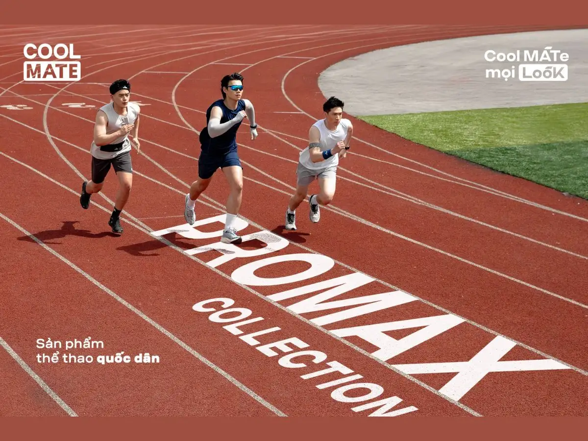 Coolmate là một local brand Việt Nam nổi bật với các sản phẩm quần áo thể thao