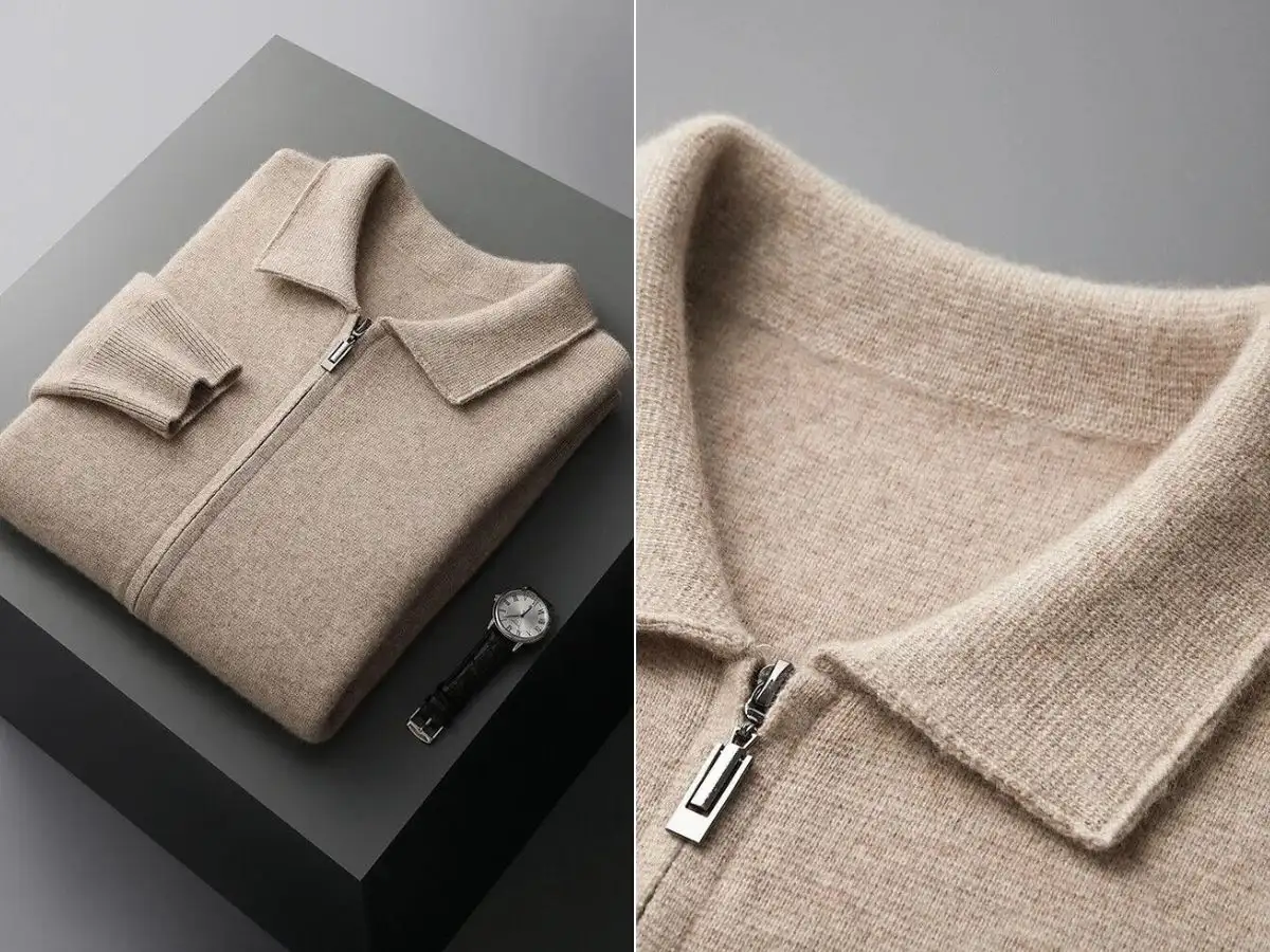 Chất liệu vải quyết định sự thoải mái của chiếc cardigan nam