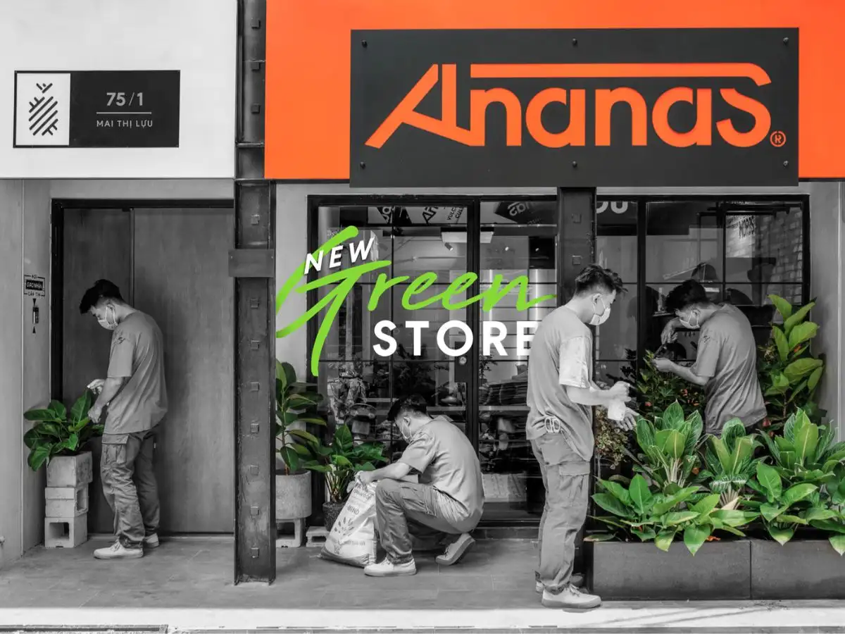 Ananas là cái tên local brand Việt nổi bật khi mua giày slip on nam
