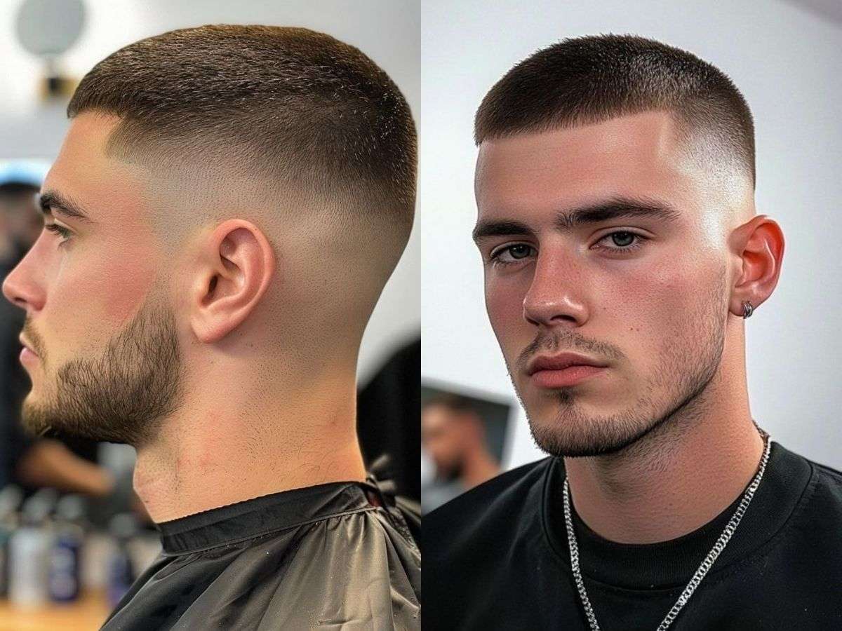 Đầu đinh Undercut Buzz Cut được cắt siêu ngắn