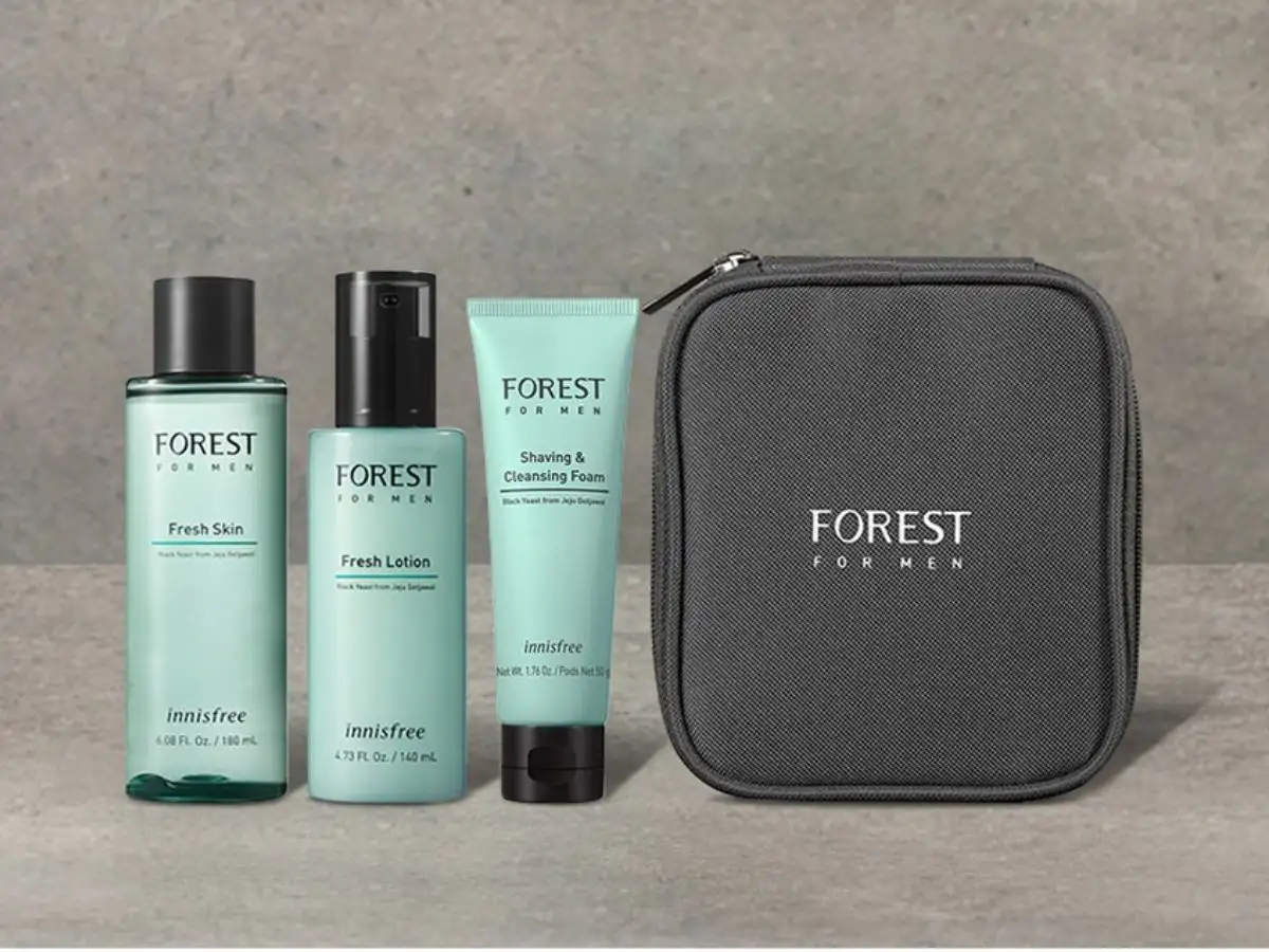 Bộ Sản Phẩm Innisfree Forest For Men Fresh Skin Care Duo Set