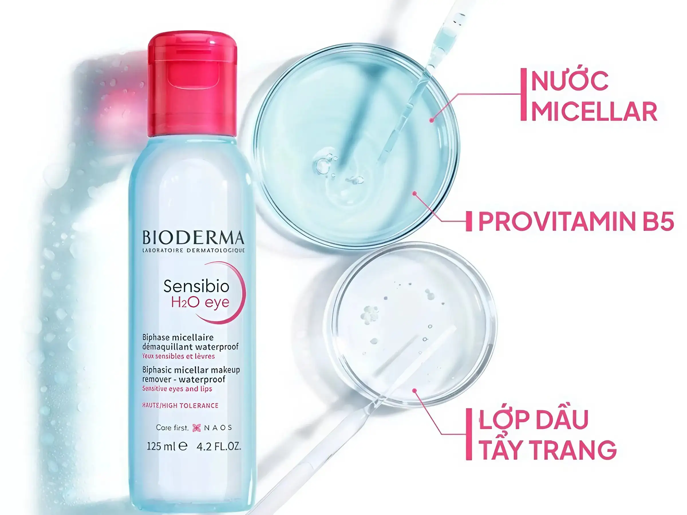 Bioderma Sensibio H2O Eye Bi-phase Micellar Makeup Remover