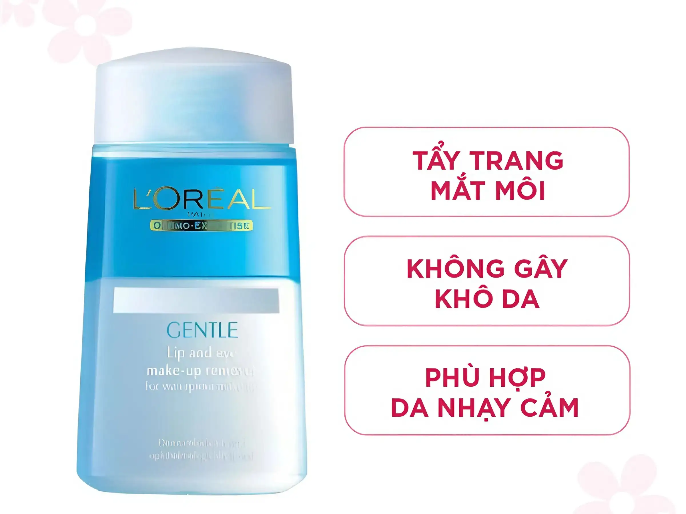 L'Oréal Gentle Lip and Eye Make-up Remover