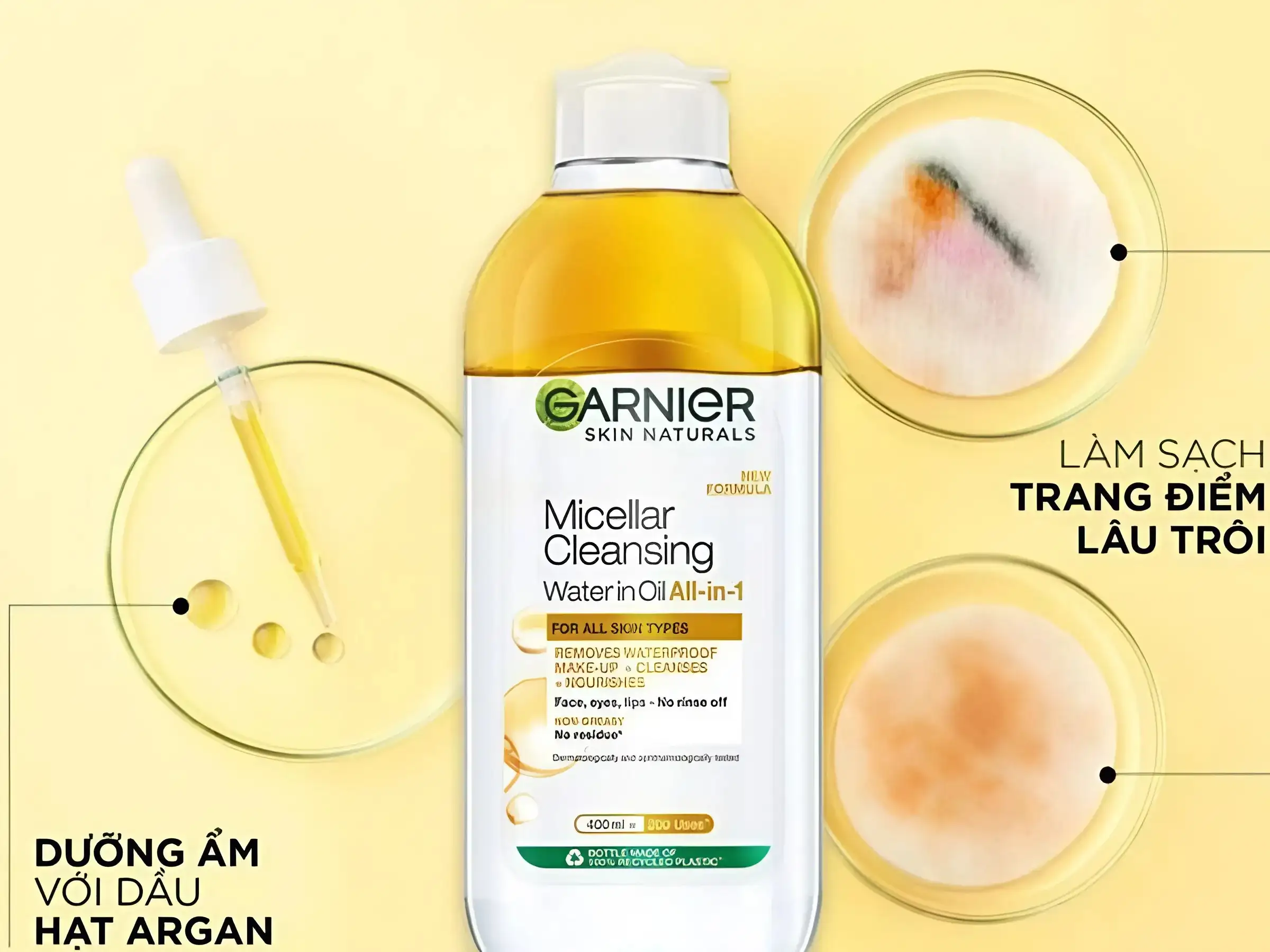 Garnier Skin Naturals Micellar Cleansing Water In Oil