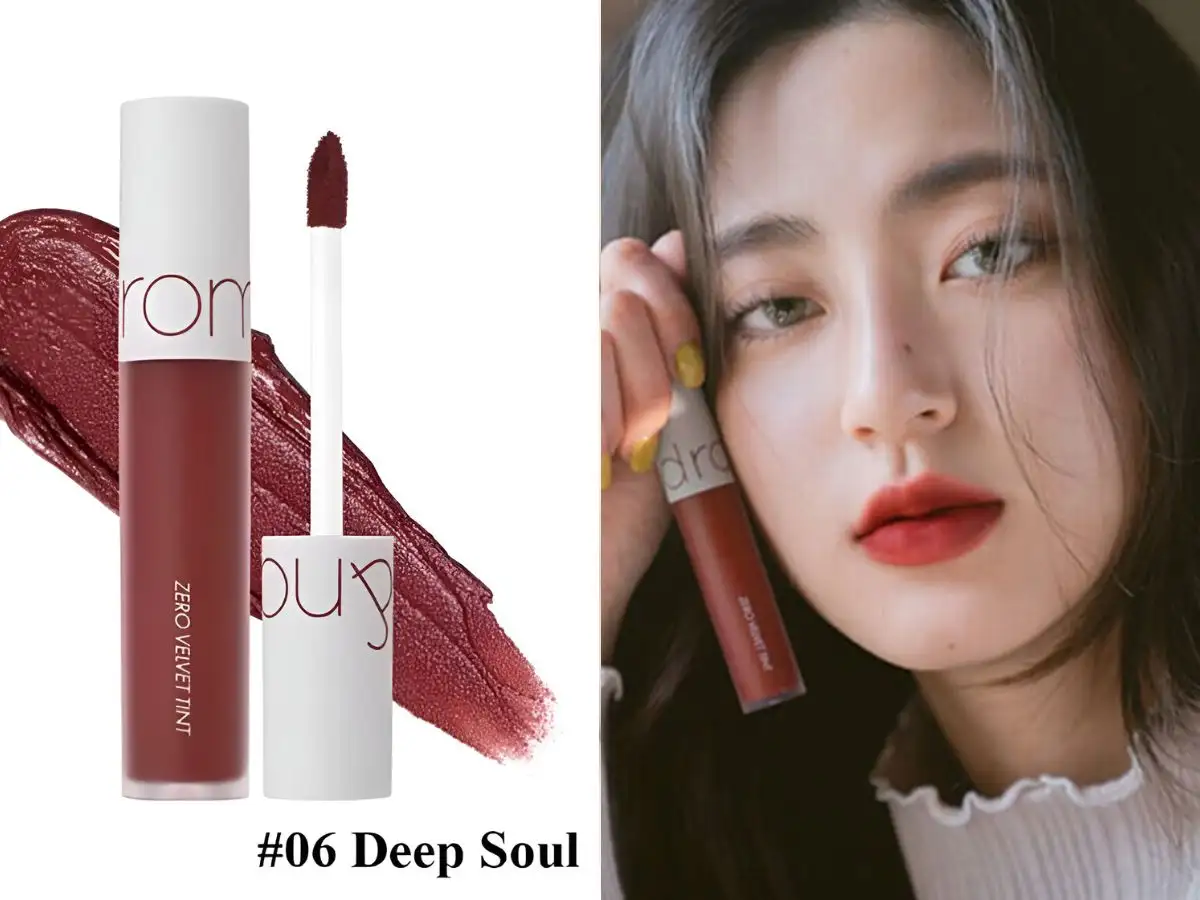 Màu #06 Deep Soul là tông đỏ nâu chocolate quyến rũ