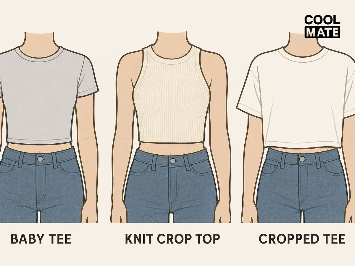 Các yếu tố chọn size gồm độ dài, độ ôm, và kiểu dáng đa dạng
