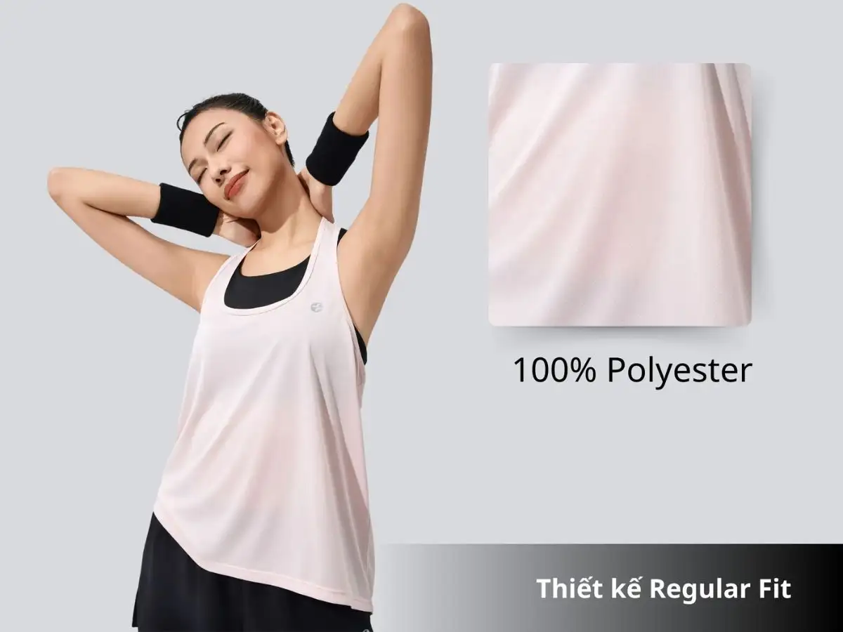 Áo Singlet nữ chạy bộ Core Tank