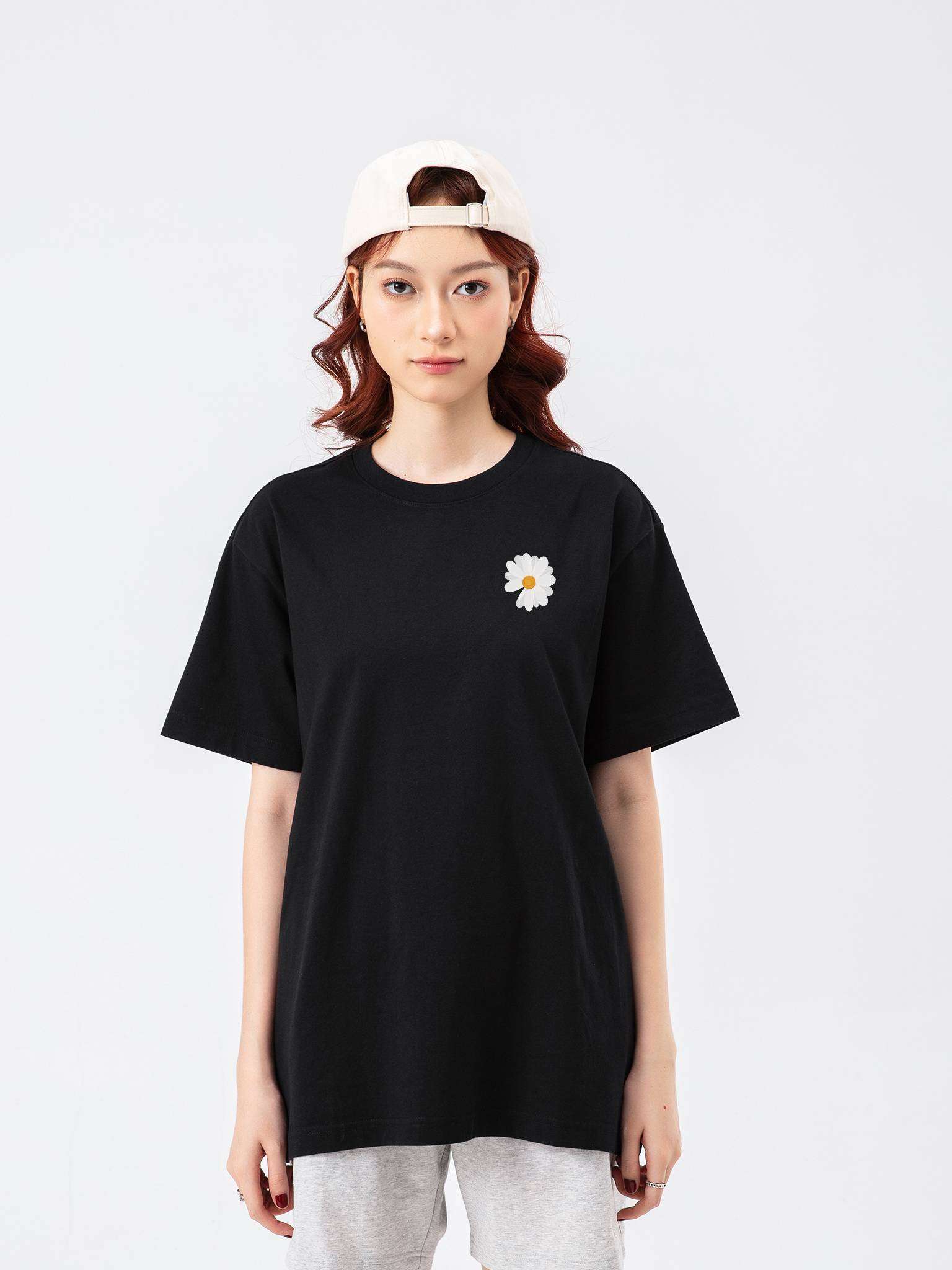 Áo thun Cotton Compact Hoa Cúc Mini
