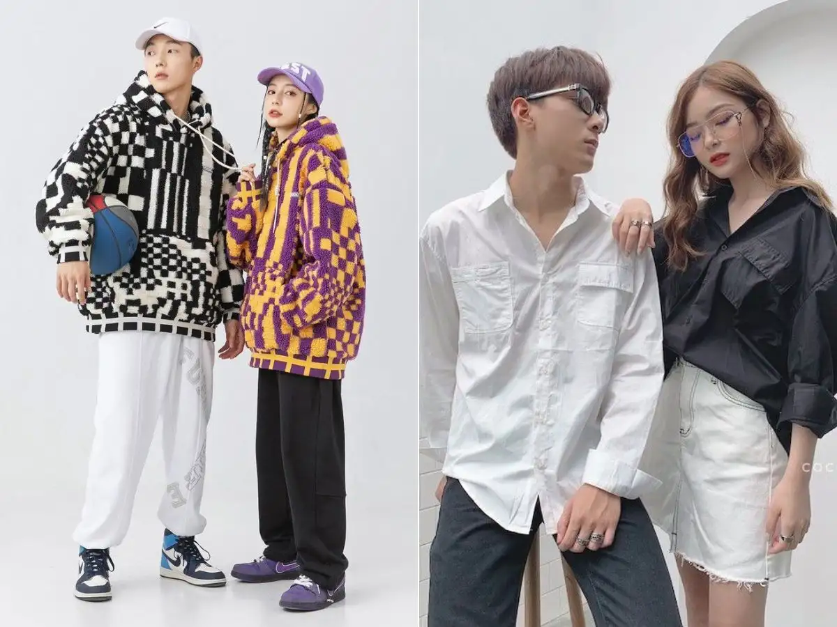 Hoodie và sơ mi unisex là những item cực kỳ phổ biến
