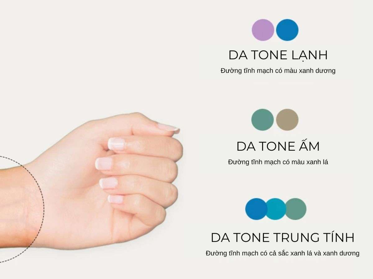 Xác định tone da để lựa chọn màu kem nền phù hợp