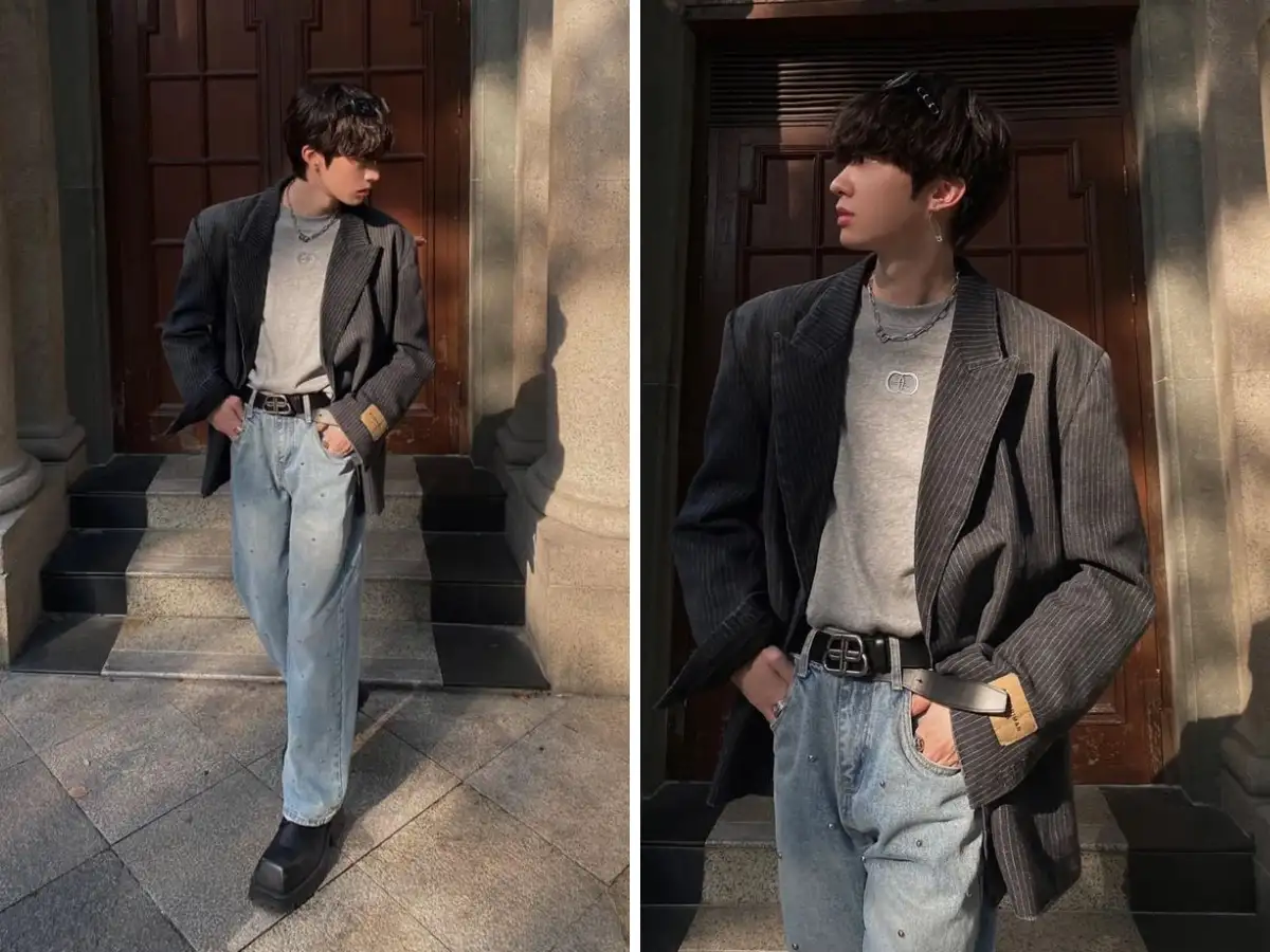 Áo blazer nam sở hữu màu sắc cơ bản, dễ phối đồ 