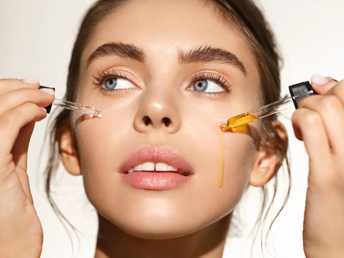 Sử dụng serum giúp da căng mọng hơn khi make up