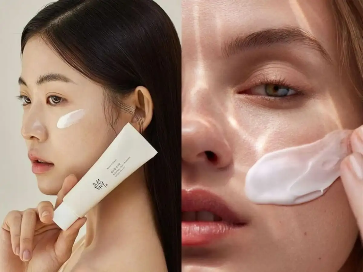 Kem chống nắng nên được thoa sau khi dưỡng ẩm và trước bước trang điểm nền