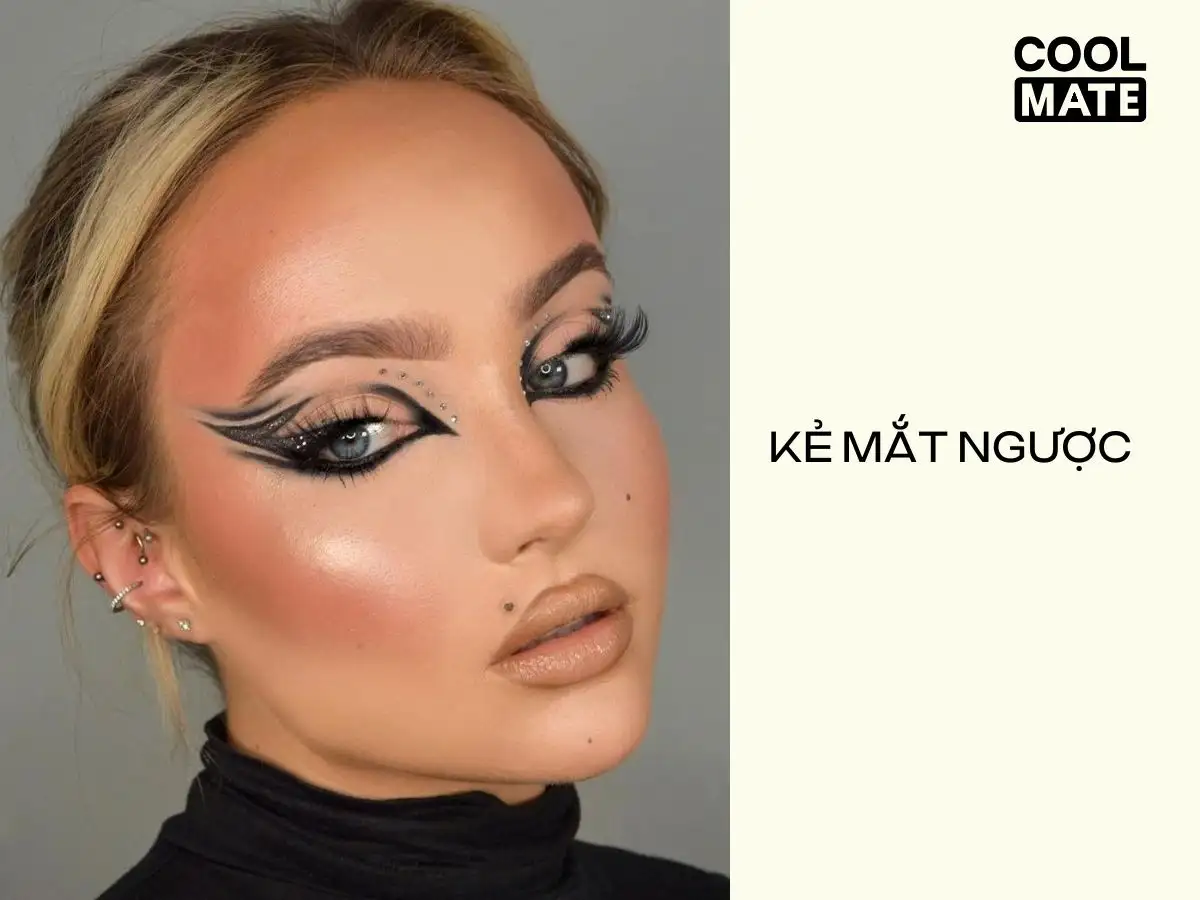 Kẻ mắt ngược mang đến điểm nhấn độc lạ