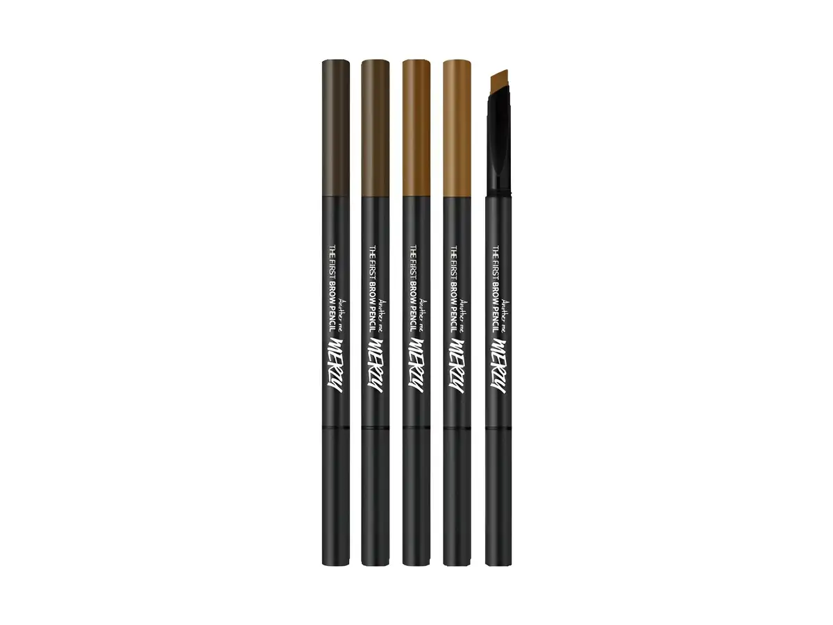 Merzy The First Brow Pencil có đầu chì tam giác độc đáo, giúp tạo nhiều kiểu dáng mày linh hoạt